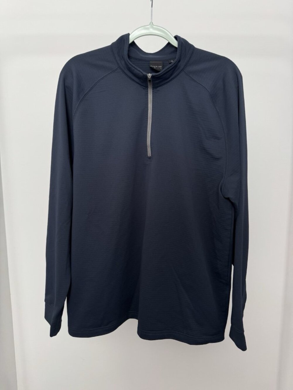 Dunning Golf Quarter Zip Men's XL Navy Performance Pullover